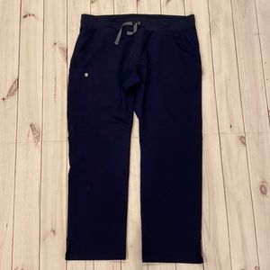 Figs Kade Cargo Scrub Pants - Navy - size XL